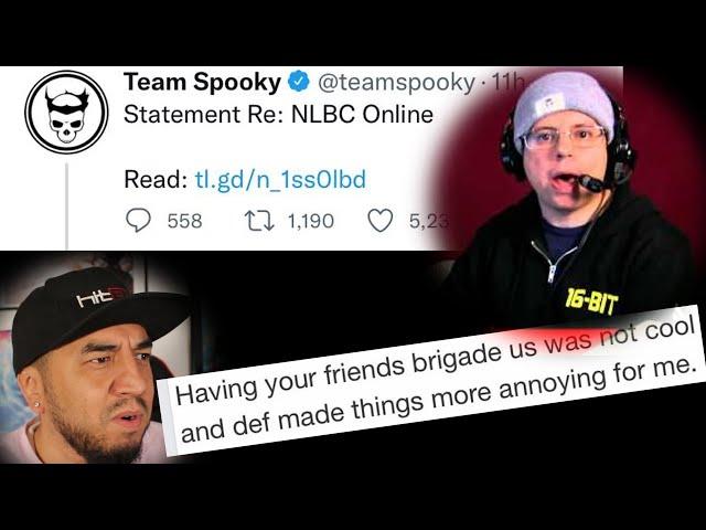 Team Spooky CLOSES DOWN Online NLBC! Was it the Disrespect or Burn Out! FGC Debates