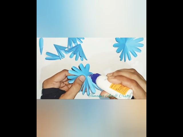 DIY paper flower | paper craft | Tamanna Art & Crafts |#shorts