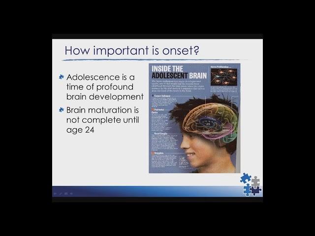 How do co-occurring mental health and substance use disorders affect young people?