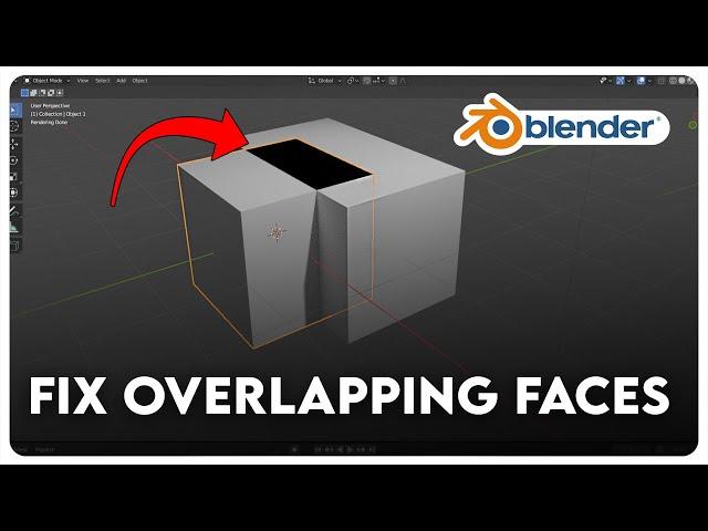 How to Fix Black overlapping Faces in Blender Cycles (Updated!)