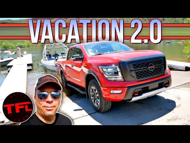 New Nissan Titan: Is It Better at Towing a Boat? I Find Out In This MPG Review