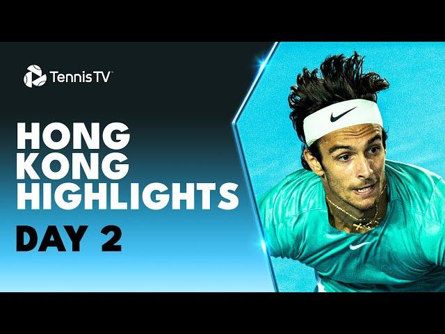 Cilic Returns! Musetti Kicks Off His Season | Hong Kong 2024 Highlights Day 2