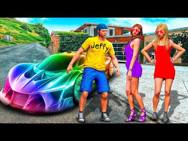 Rizzing Girls With ENCHANTED Super Cars In GTA 5!