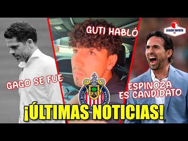 DÍA DE LOCOS EN Chivas / Se va Gago / Guti Reacciona / Espinoza es candidato