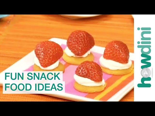 Easy Snack Recipes For Kids - Fun Snack Food Ideas