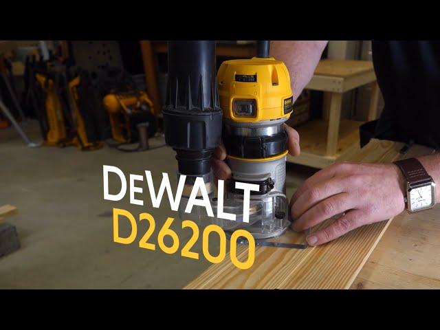 DeWALT D26200 1/4" Fixed Base Compact Router from Toolstop