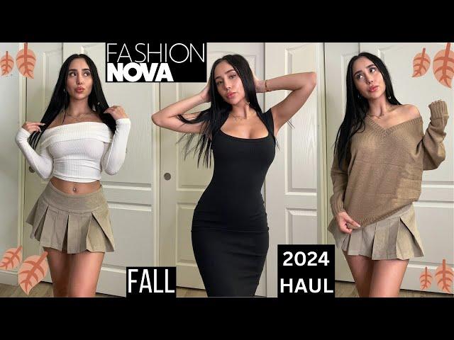 Fall Fashion Nova Haul ⎸Try On Haul 2024