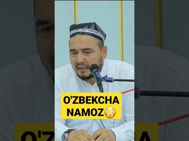 O'zbekcha namoz Shukurulloh domla