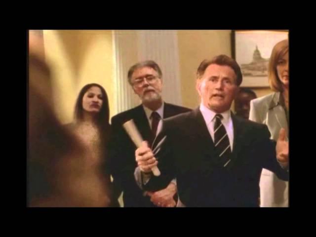 The West Wing: President Bartlet owns religous nut