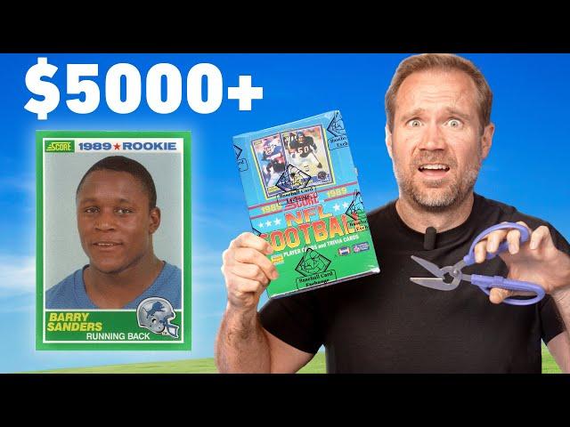 Opening a 1989 Score Football Box! Barry Sanders, Deion Sanders, Troy Aikman & MORE!