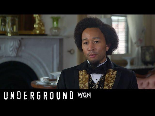 WGN America's Underground "John Legend as Fredrick Douglas"