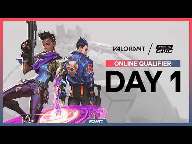 EWC VALORANT Online Qualifier: EMEA | Road to EWC 2025 | Day 1