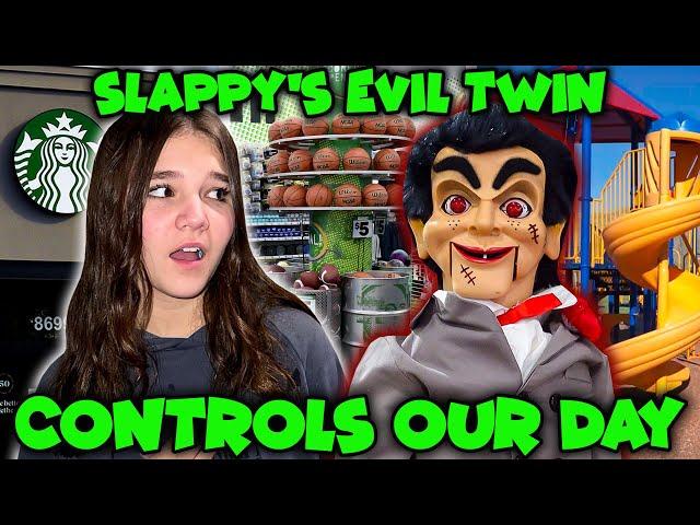 Slappy's EVIL TWIN Controls Us! Evil Dummy In Charge!