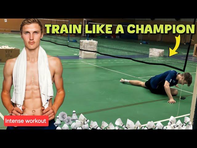 Worlds Most Intense badminton training Session!