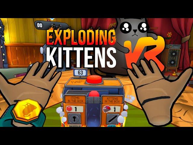 Exploding Kittens VR is Absolutely Hilarious