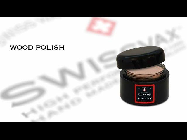 SWISSVAX WOOD POLISH cera carnauba per legno pregiato, 50 ml