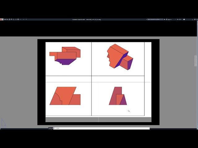 AI의 AutoCAD 88강 배치(Layout)탭에 뷰포트 생성 MView(MV) Part1