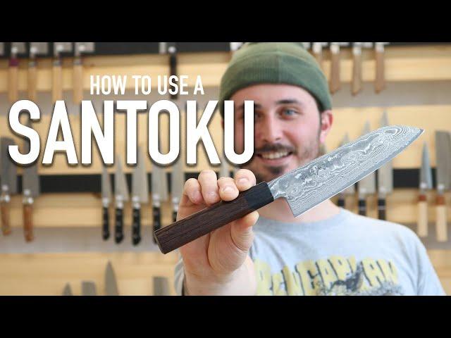 What is a Santoku?  - Master your Japanese knife!!