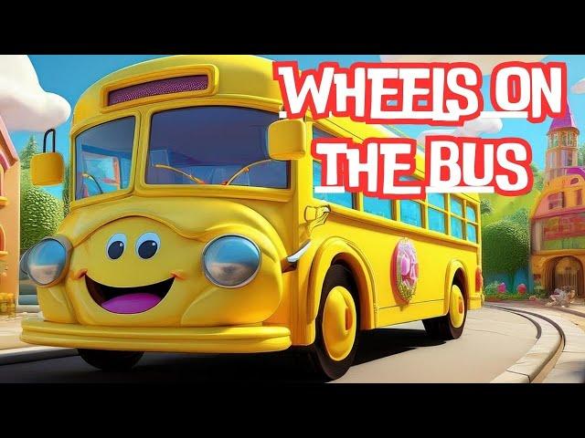 Wheels on the Bus - Boomfar Nursery Rhymes & Kids Songs