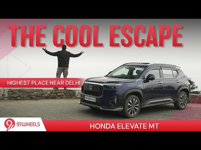 The Cool Escape with 2024 Honda Elevate || Driving to highest mountain peak near Delhi - Hatu Peak