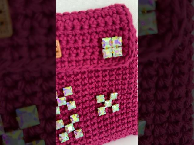 Clutch purse from #raseesh #music #newmusic #song #imaginedragons #cover #crochet #handmadeluxury