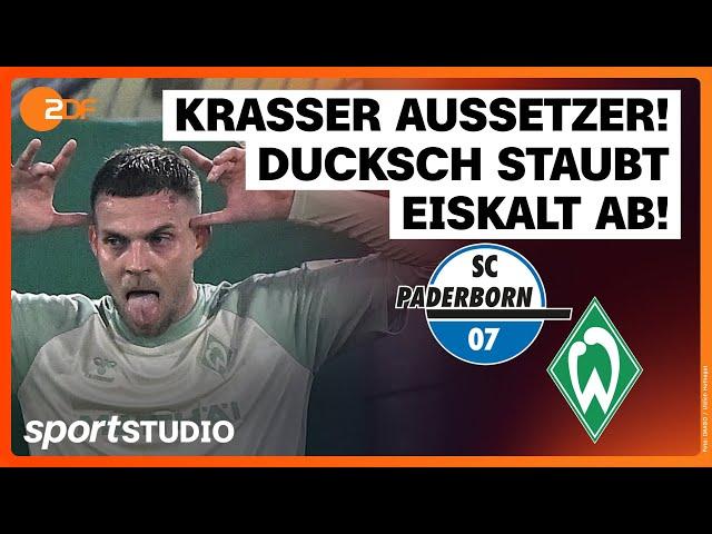 SC Paderborn – SV Werder Bremen | DFB-Pokal, 2. Runde Saison 2024/25 | sportstudio