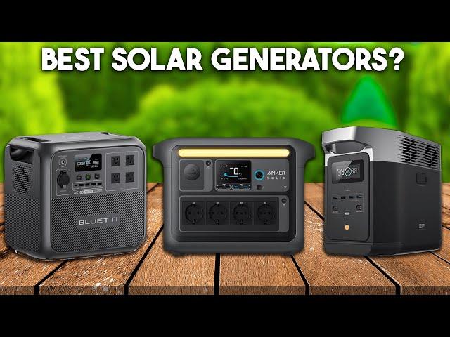 5 Best Solar Generators 2025