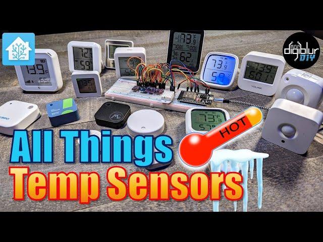 Temperature & Humidity Sensors TESTED w/ Home Assistant - It's Cool, Hot and Moist!