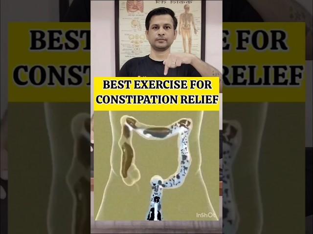 Best Exercise for CONSTIPATION Relief #shorts