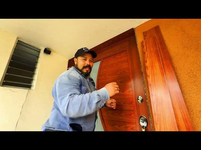 ️‍️COMO FORRAR LAS ESQUINAS PARA PUERTA DE ALUMINIO‍️