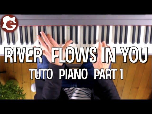  YIRUMA (River Flows In You) - PIANO Tutorial PART 1/2 - RELAXING Music