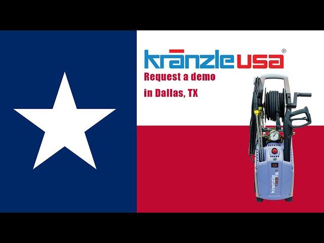 Demo in Dallas, TX - Kranzle USA Pressure Washer Perfection