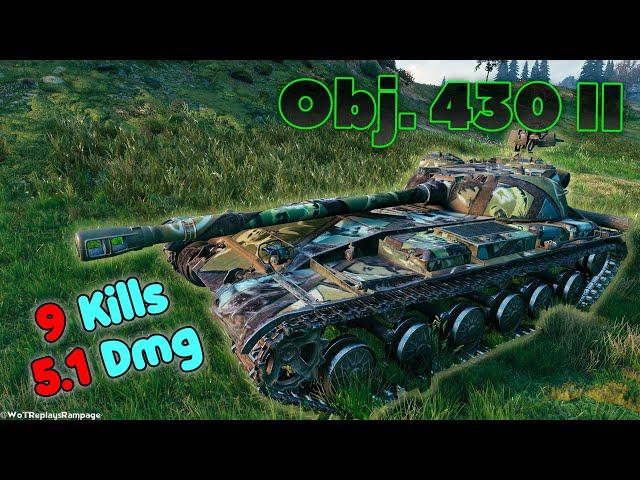 Object 430 Version II - 9 Frags 5.1K Damage, Master by player DGSFWoelfchenMir