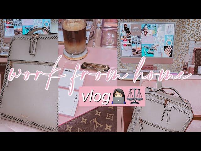 WFH VLOG‍️ | WEEK 1: ADJUSTING TO LIFE AS AN ASSOCIATE