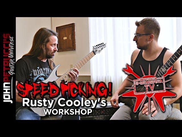 INTERVIEW/WORKSHOP with RUSTY COOLEY by JAROSŁAW NYCKOWSKI - e-gitarzystaTV