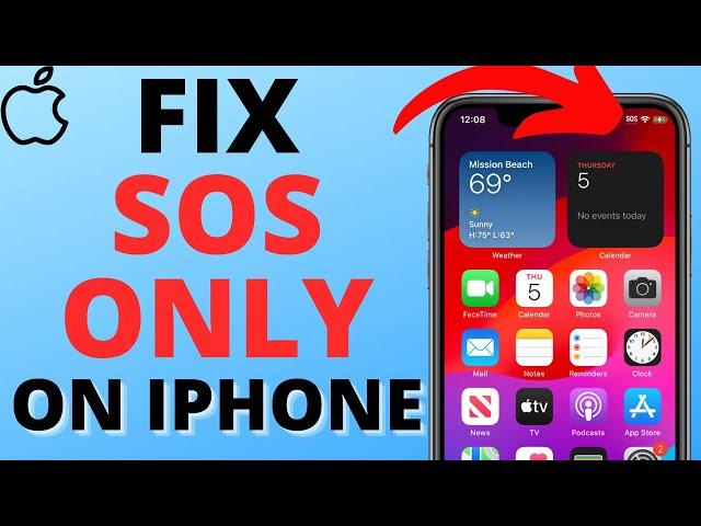 How to Fix SOS Only on iPhone - Turn Off SOS Only iPhone