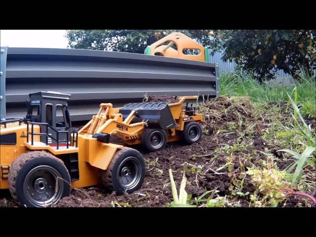 RC-Muldenkipper Excavator & Dump truck purchased from D-Worldtech