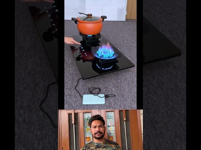Electric stove chulha with Mobile charger and power bank #facts #top5tech #automobile #inventiontech