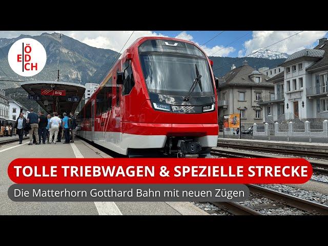 Ein neuer Stern am Schweizer Eisenbahnhimmel: Die ORION-Triebzüge der Matterhorn Gotthard Bahn!