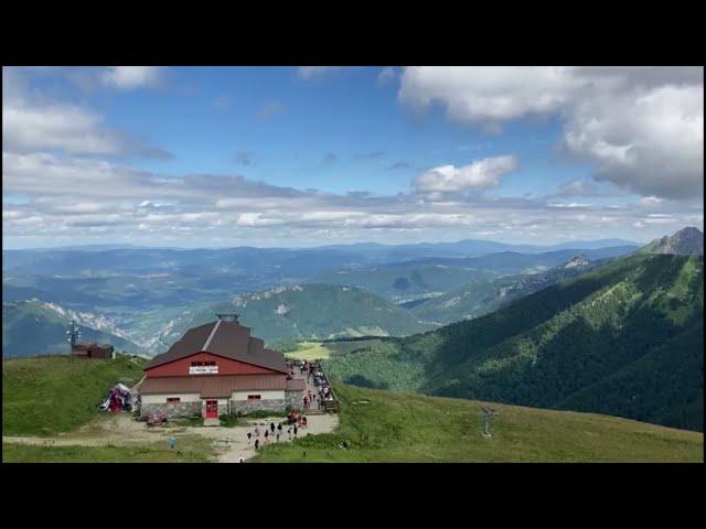 Заповедник Мала Фатра. Сниловске седло и горы Хлеб и Кривань