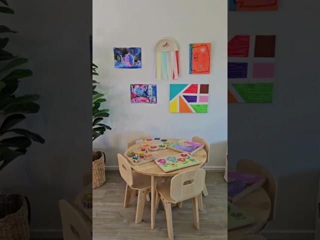 Danish Round Table and 4 Chairs