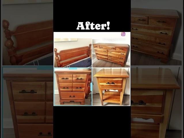 Fabulous!!! Just fabulous! #woodgrain #diy #furnituremakeover