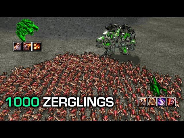 1 Odin vs 1000 Zerglings, you know how this goes