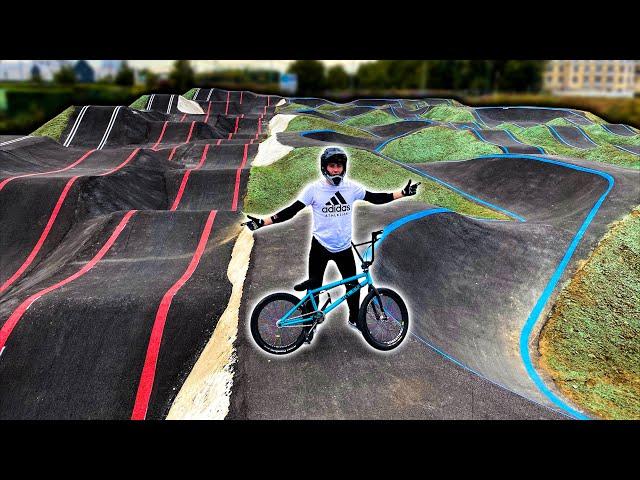 LE PLUS GRAND PUMPTRACK DE FRANCE !