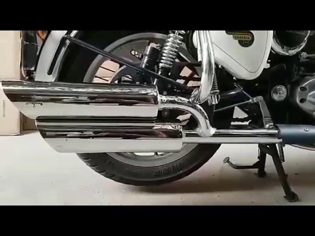 Double Pipe Silencer for Royal Enfield - Riders Studio