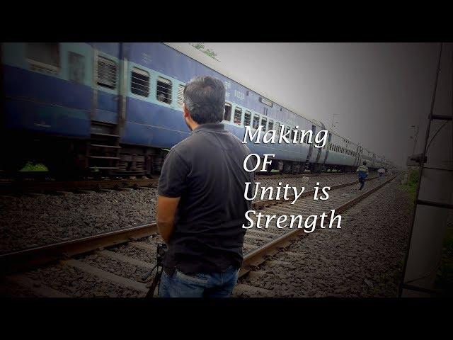 Making Video Of Unity is Strength | Marathi Short film
