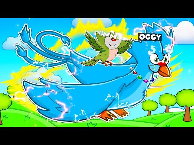 Roblox Oggy Become Super Sonic Protective Bird In Bird Family