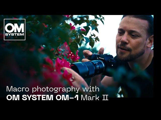 Macro photographer Christian Brockes and the new OM SYSTEM OM-1 Mark II