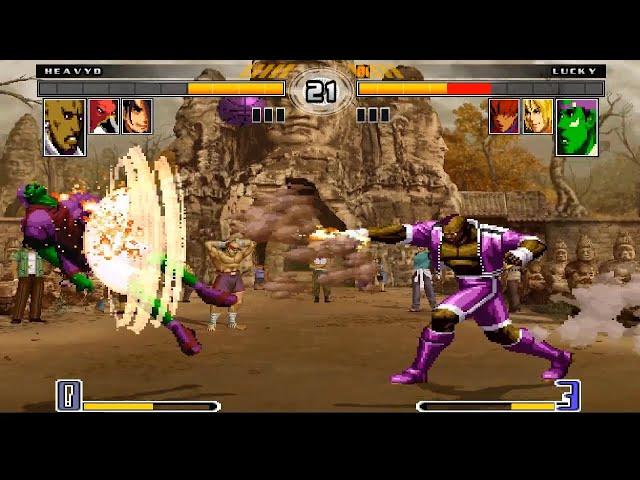 Mugen1.1  The King Of Fighters Ultimate Edition  HeavyD/Haohmaru/Griffon Arcade PlayThrough