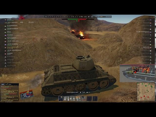 War Thunder RB | T 34 747(r), StuG III G - 17 kills